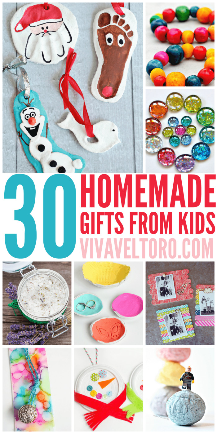 Homemade Gifts For Kids
 30 Homemade Gifts from Kids Viva Veltoro
