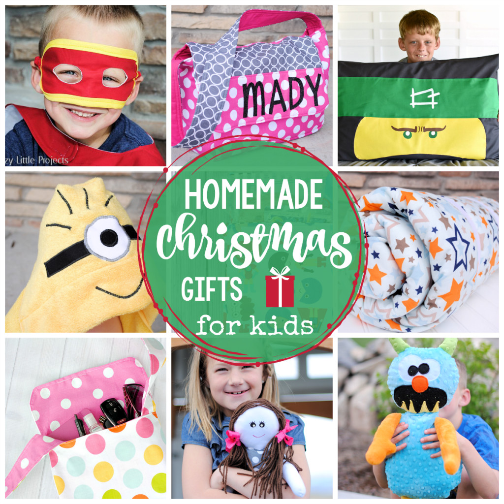 Homemade Gifts For Kids
 25 Homemade Christmas Gifts for Kids Crazy Little Projects