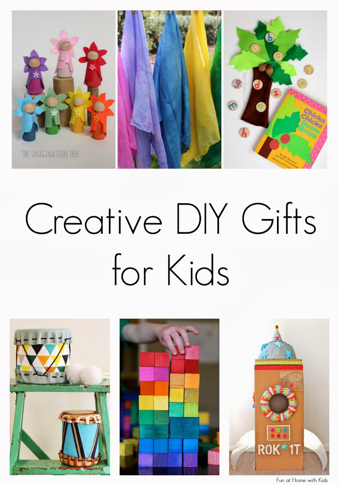 Homemade Gifts For Kids
 Creative DIY Gifts for Kids
