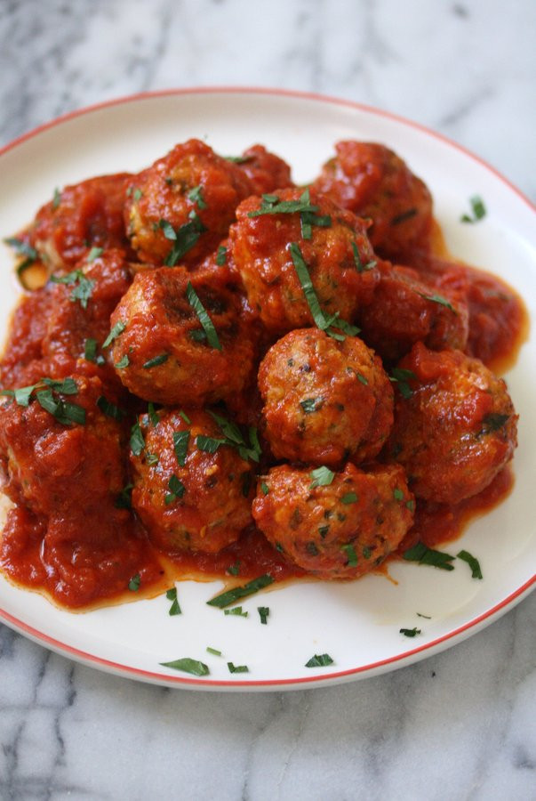 Homemade Italian Meatball Recipes
 Gluten Free Baked Chicken Meatballs