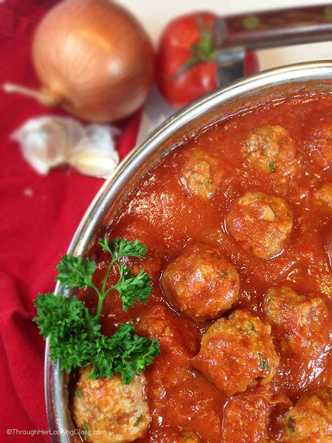 Homemade Italian Meatball Recipes
 Homemade Italian Meatballs & Sauce Through Her Looking Glass