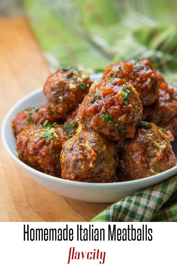 Homemade Italian Meatball Recipes
 Homemade Italian Meatballs Recipe