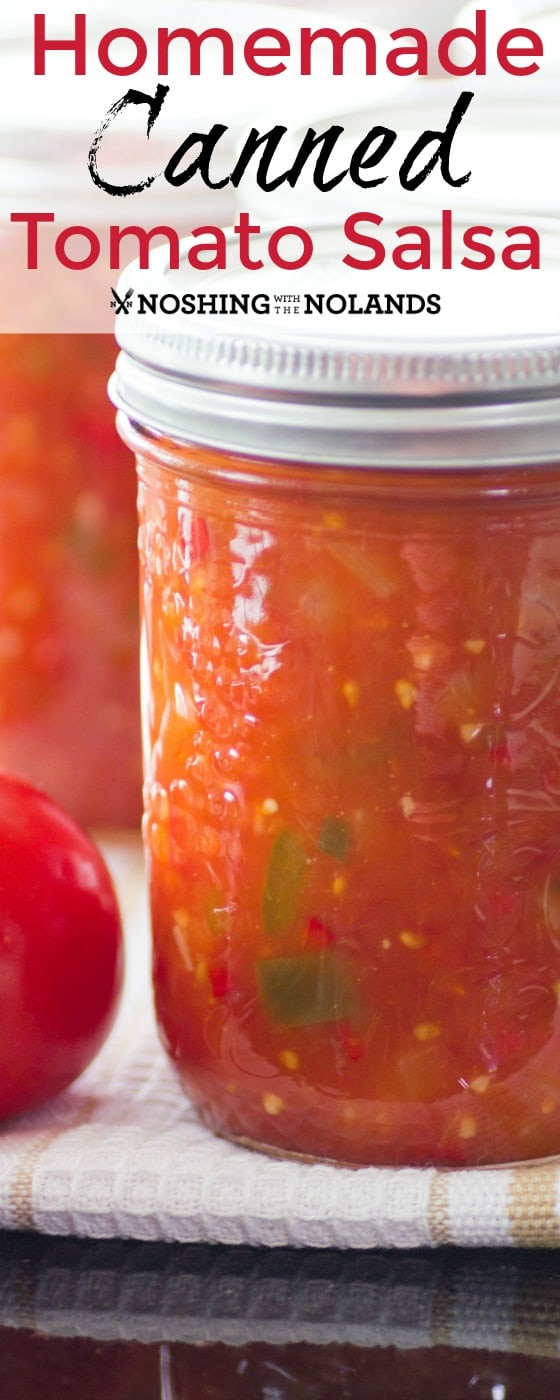 Homemade Salsa Recipe For Canning
 Homemade Canned Tomato Salsa is the best with fresh summer