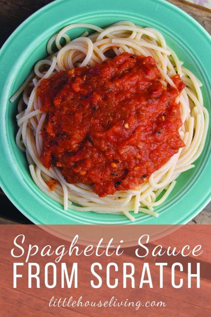 Homemade Spaghetti Sauce From Fresh Tomatoes
 Homemade Spaghetti Sauce From Scratch with From Fresh Tomatoes