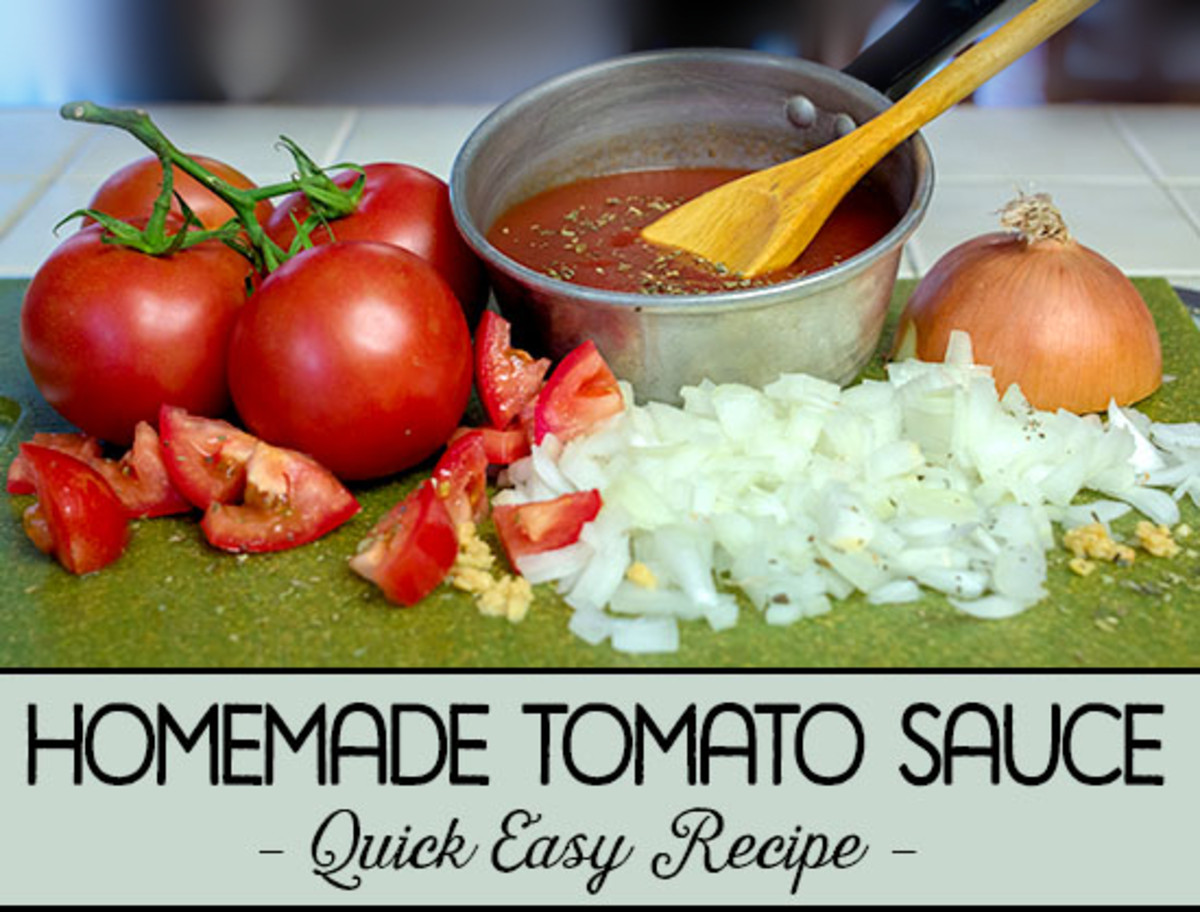Homemade Tomato Sauce Recipe
 Homemade Tomato Sauce Quick and Easy Recipe