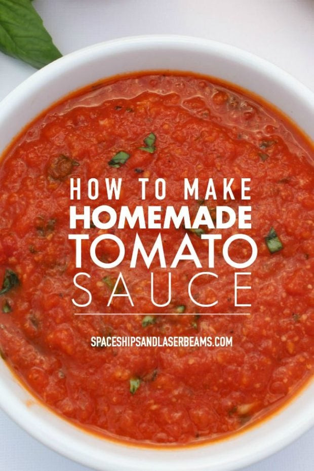 Homemade Tomato Sauce Recipe
 How to Make Homemade Tomato Sauce Spaceships and Laser Beams