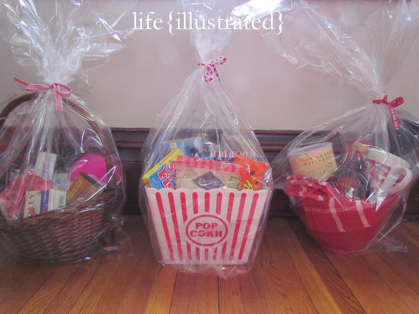 Homemade Valentine Gift Basket Ideas
 life illustrated Valentine Gift Basket Ideas