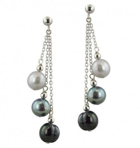 Honora Pearl Earrings
 New Honora Freshwater Pearl Drop Dangle Silver Earrings