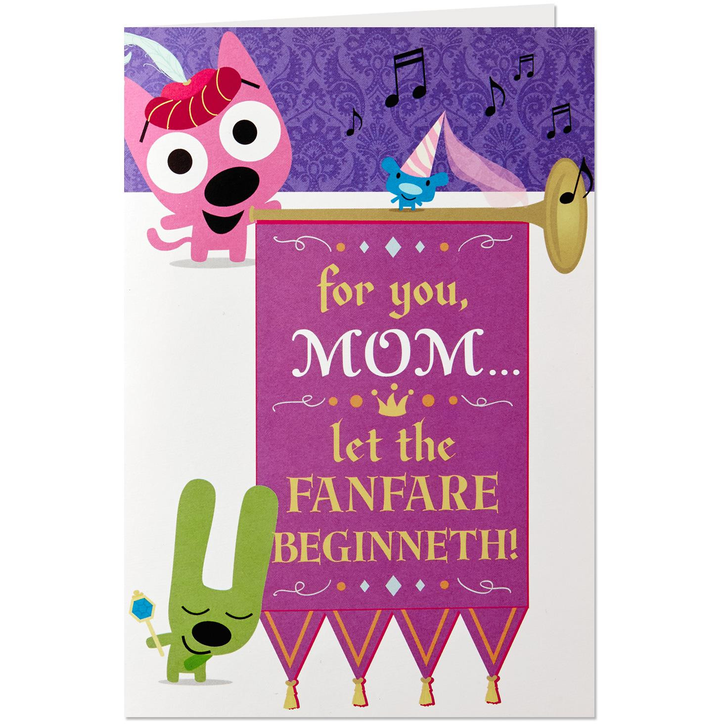 Hoops And Yoyo Birthday Cards
 hoops&yoyo™ Mother s Day Sound Card With Motion Greeting