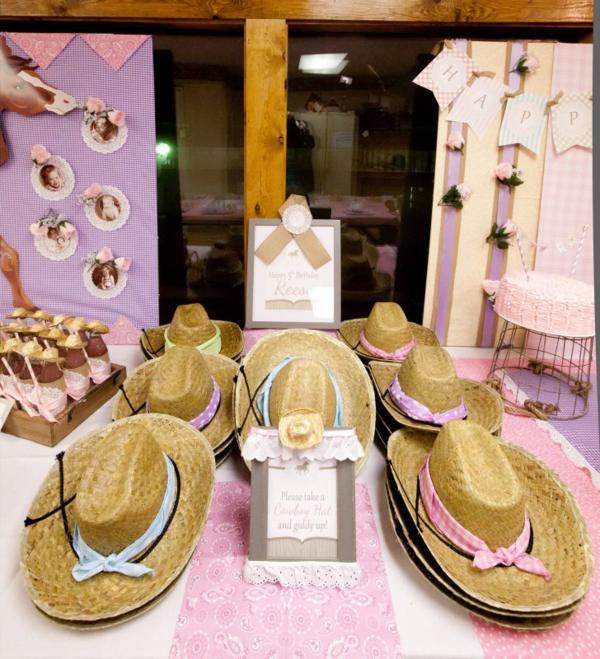 Horse Birthday Party Decorations
 Kara s Party Ideas Girl Vintage Horse Cowboy Themed 5th