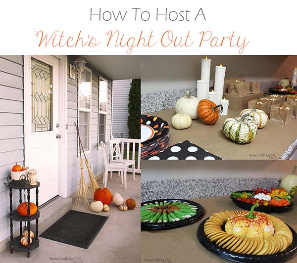 Hosting A Halloween Party Ideas
 How To Host a Witch s Night Out Party Home Crafts by Ali