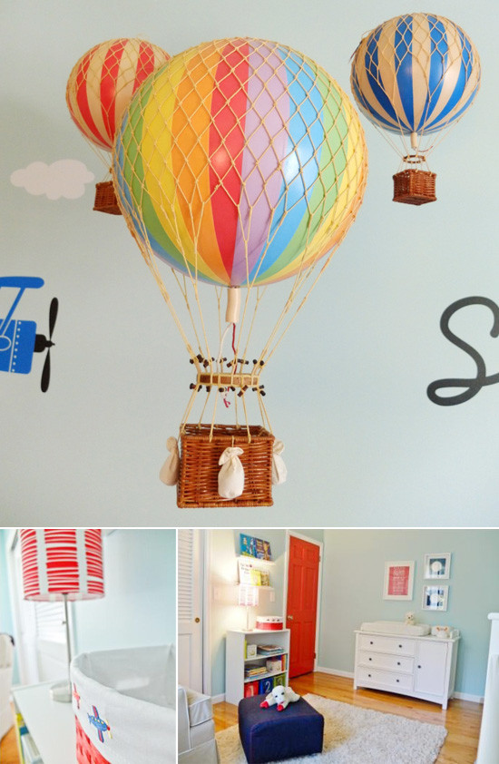 Hot Air Balloon Baby Decor
 Balloon Zilla Pic Hot Air Balloon Nursery