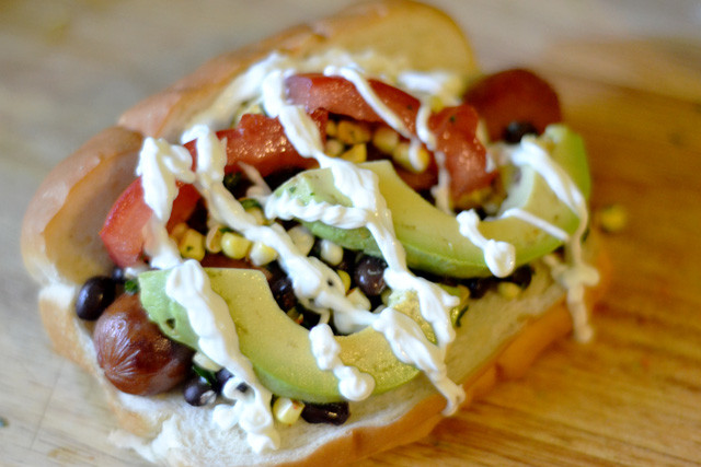 Hot Dogs Mexicanos
 Mexican Style Hot Dogs