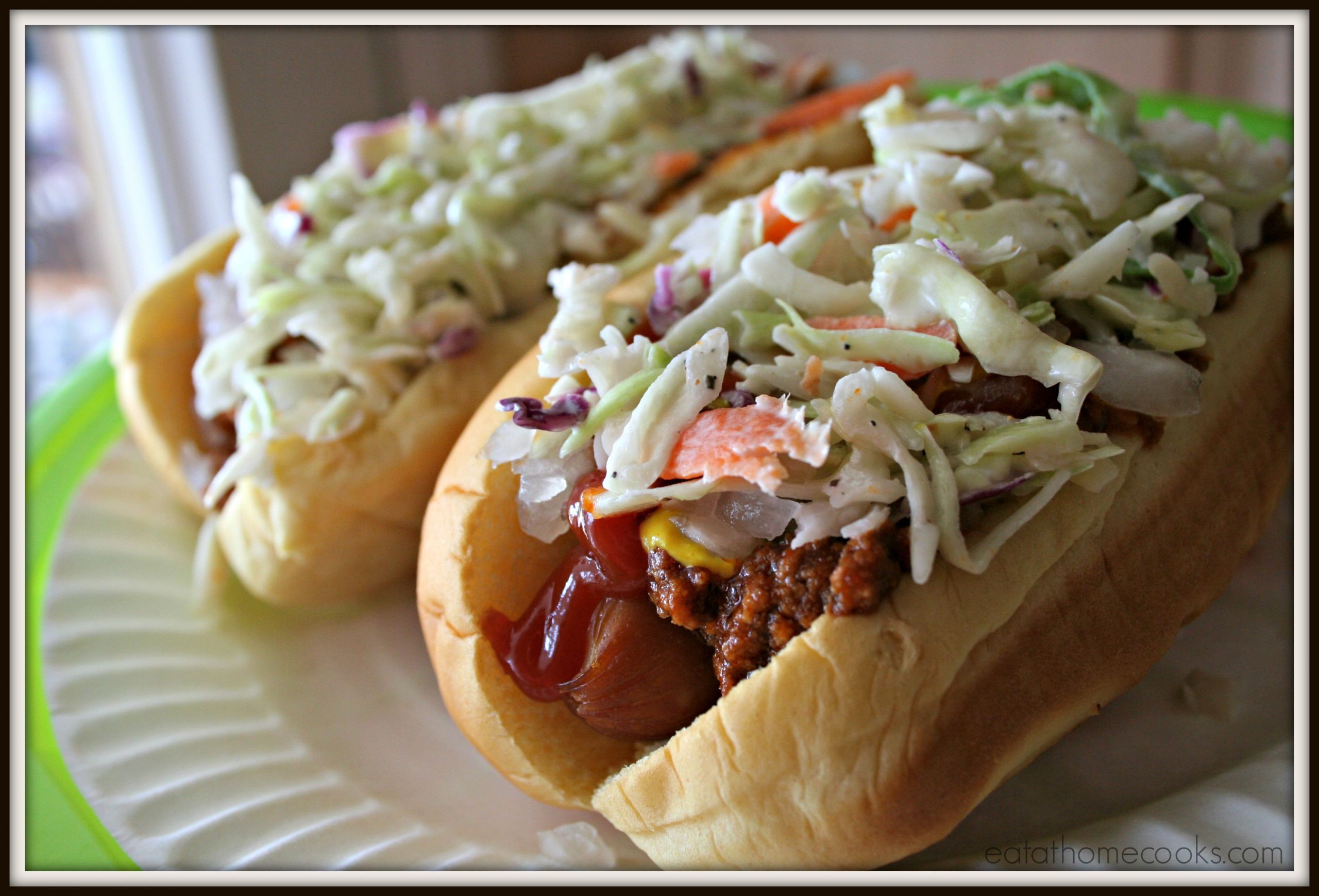 Hot Dogs With Chili
 Cheater Chili for hot dogs and more 75 Days of