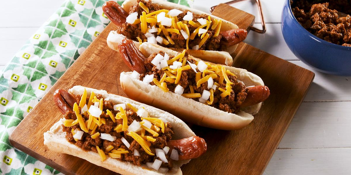Hot Dogs With Chili
 Hot Dog Chili Recipe How to Make Hot Dog Chili