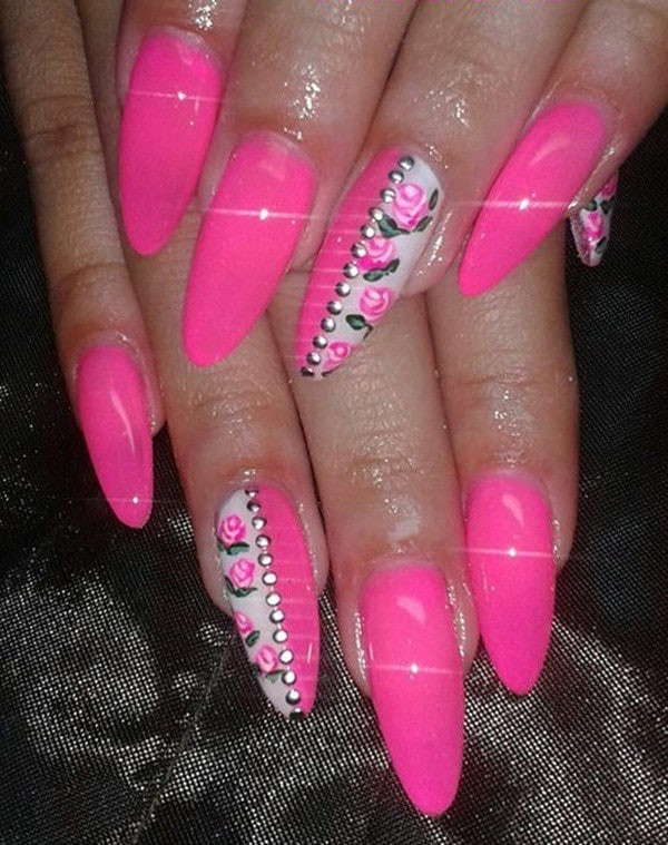 Hot Pink Nail Designs
 50 Hottest Pink Nail Designs Trending Right Now