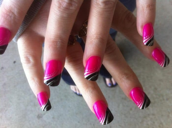 Hot Pink Nail Designs
 32 Cute Hot Pink Nail Designs SheIdeas