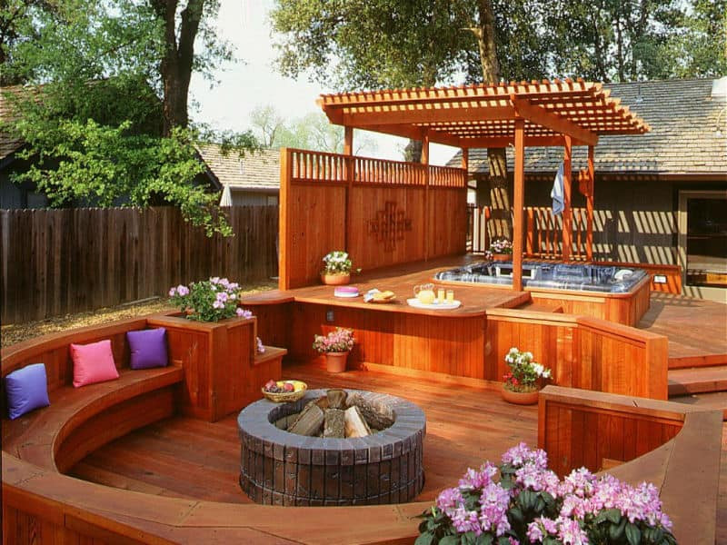 Hot Tub Backyard Ideas
 30 Stunning Garden Hot Tub Designs