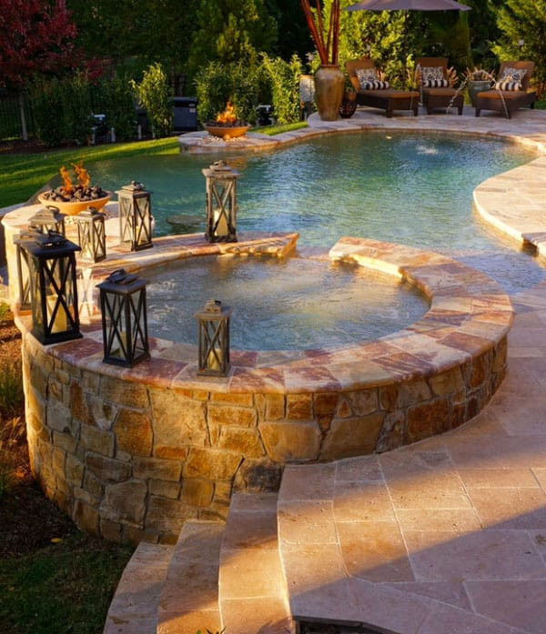Hot Tub Backyard Ideas
 47 Irresistible hot tub spa designs for your backyard