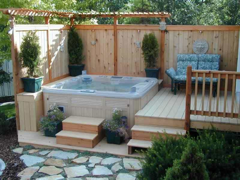 Hot Tub Backyard Ideas
 30 Stunning Garden Hot Tub Designs