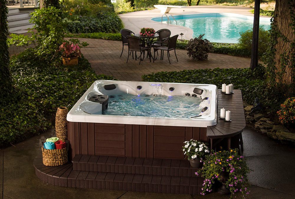 Hot Tub Backyard Ideas
 Backyard Ideas for Hot Tubs and Swim Spas
