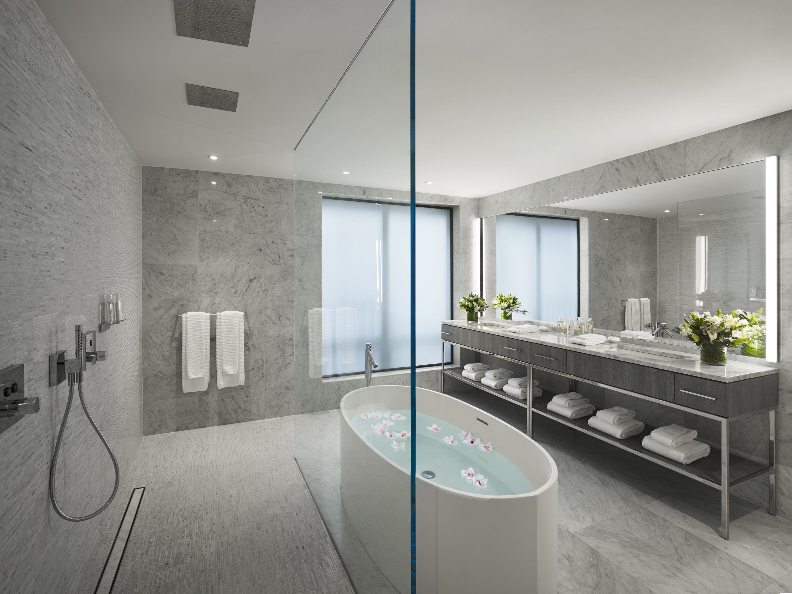 Hotel Bathroom Design
 Luxe Lavs New Hotel Bathroom Designs