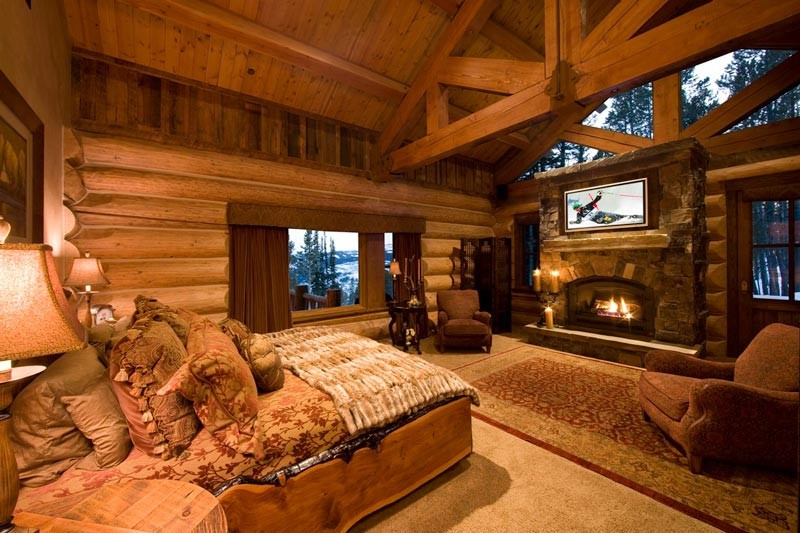 House Party Master Bedroom Key
 Rustic Bedrooms