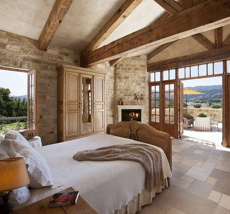 House Party Master Bedroom Key
 Rustic Bedrooms