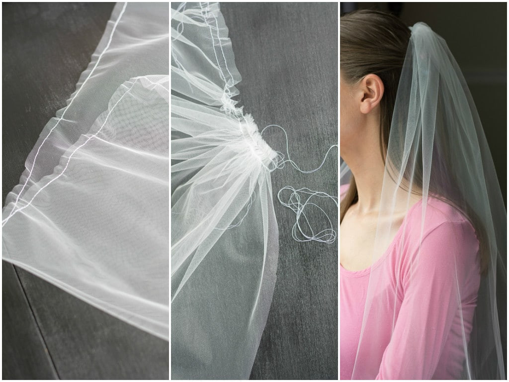 How Do You Make A Wedding Veil
 How to Make a Bridal Veil Simple DIY Bridal Veil