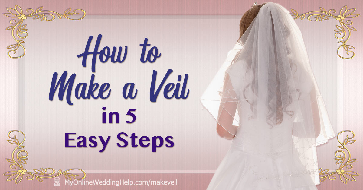 How Do You Make A Wedding Veil
 How to Make a Wedding Veil in 5 Easy Steps DIY bridal