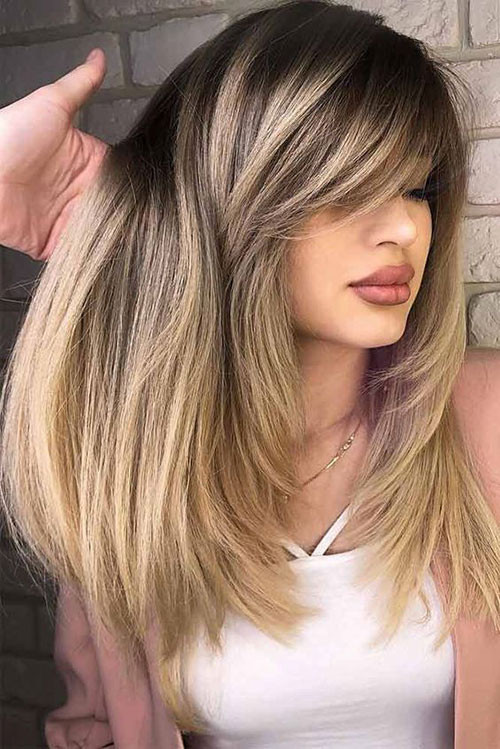 How To Cut Bangs On Long Hair
 Latest 20 Hairstyles with Bangs 2019