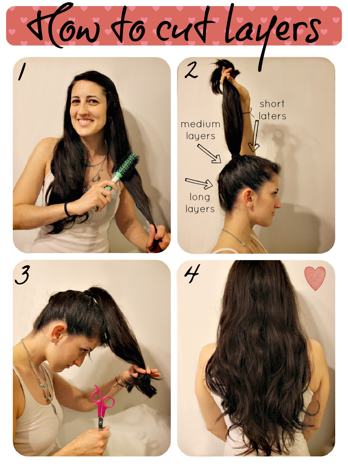 How To Cut My Own Hair Women
 How To Cut Layers