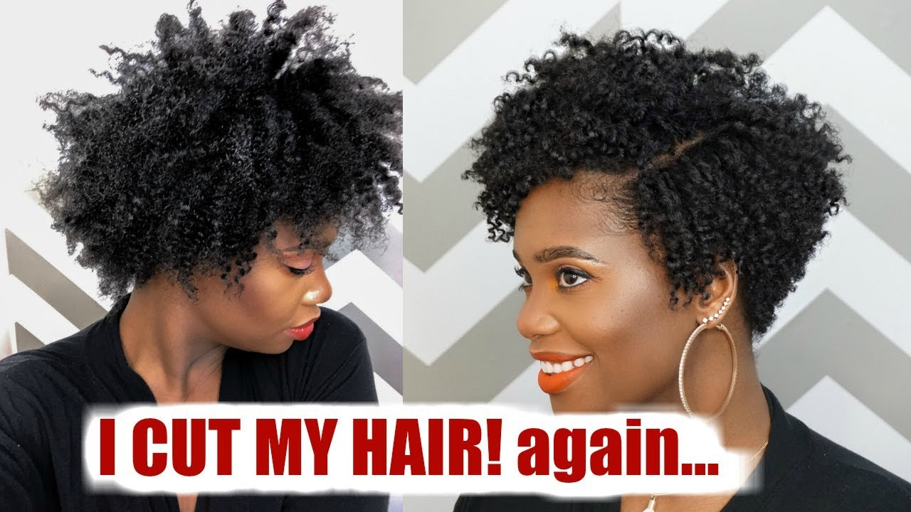 How To Cut Natural Hair
 How to cut Natural Hair into a Tapered Cut [Video] Black