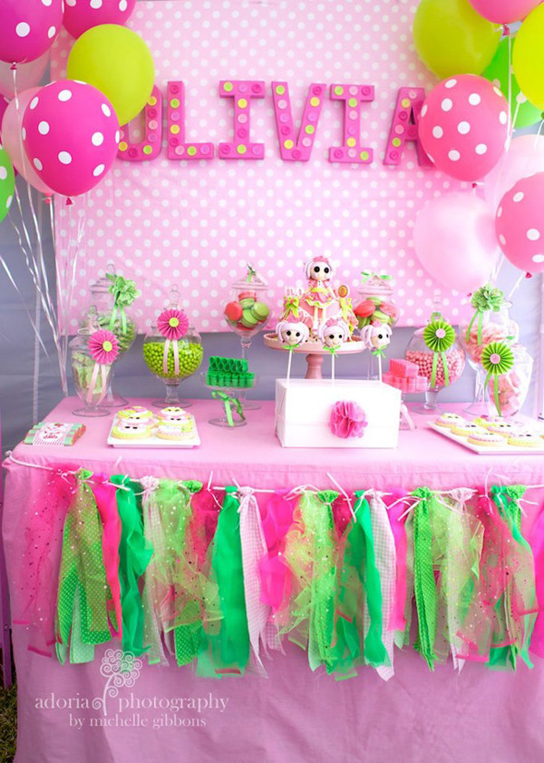 How To Decorate For A Birthday Party
 Kara s Party Ideas Lalaloopsy Cake Decorating Birthday