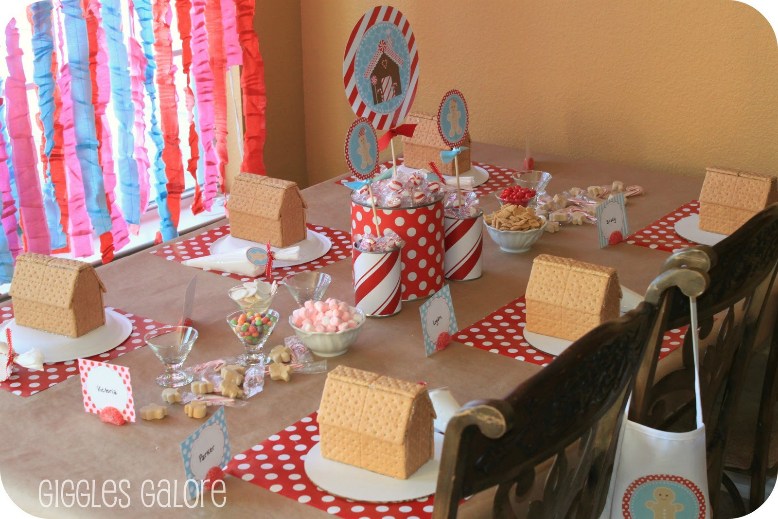 How To Decorate For A Birthday Party
 Customer Party Gingerbread Theme Dimple Prints