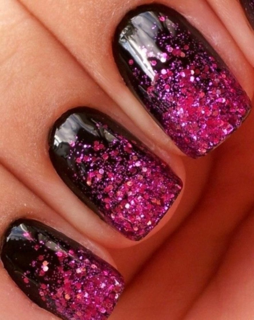 How To Do Glitter Acrylic Nails
 Glitter Nails