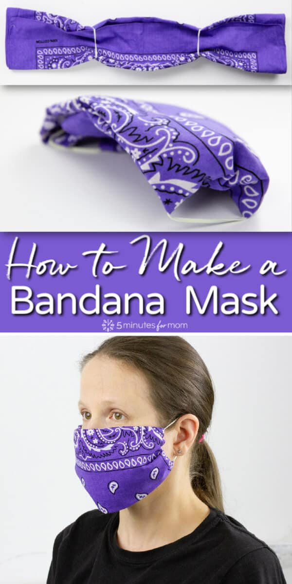 How To Make A DIY Face Mask
 Bandana Mask How to Make the Easiest No Sew Face Mask