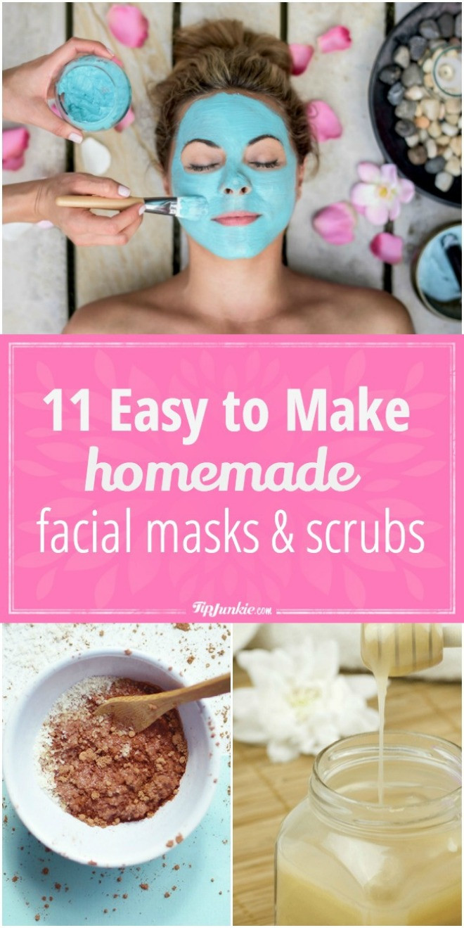 How To Make A DIY Face Mask
 11 Easy to Make Homemade Facial Masks and Scrubs