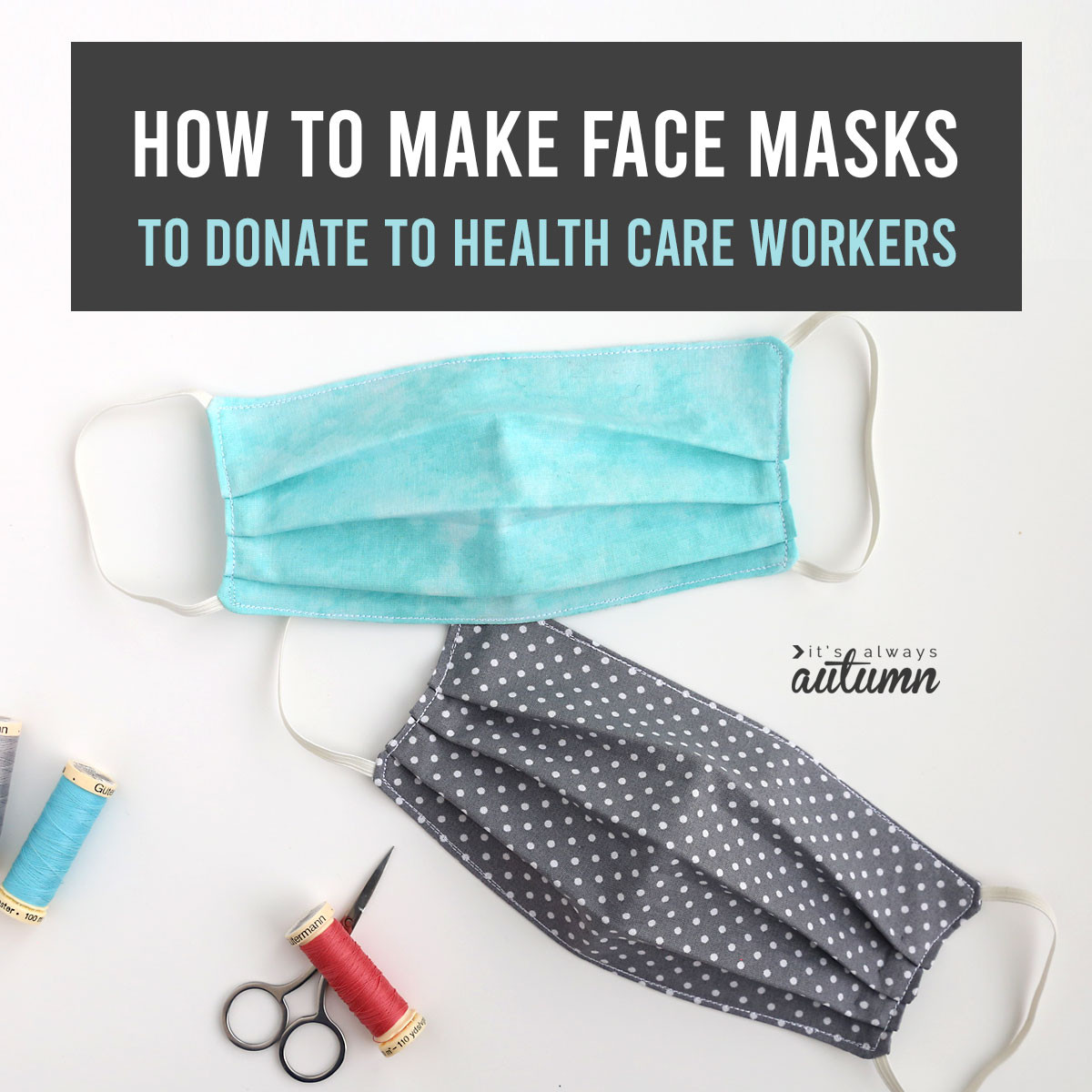 How To Make A DIY Face Mask
 How to make a Face Mask to help Health Care Providers It