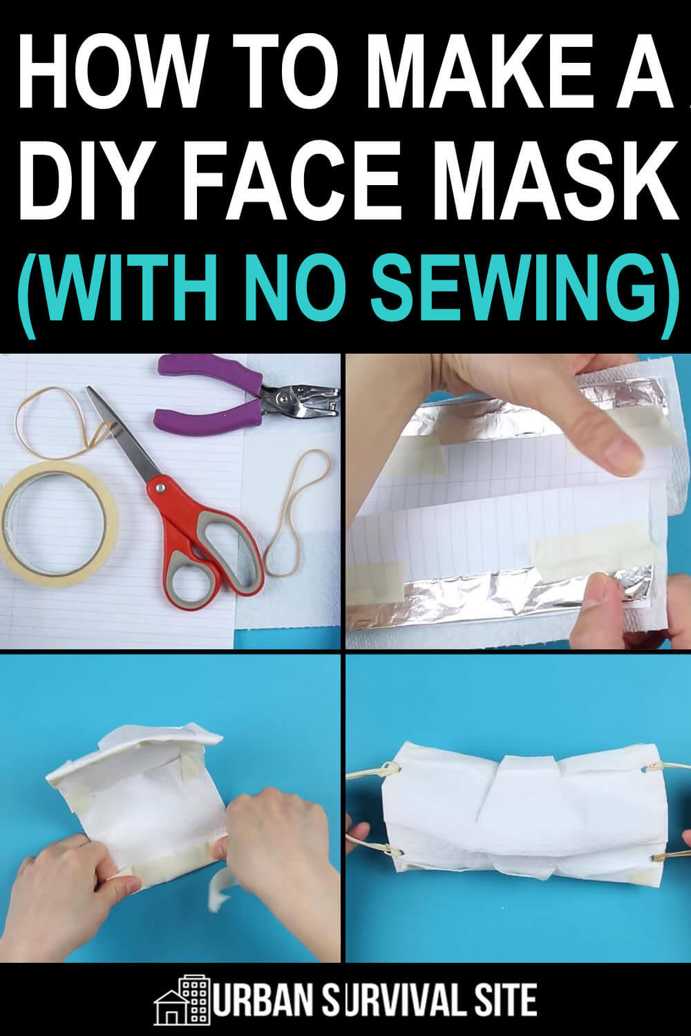 How To Make A DIY Face Mask
 How to Make a DIY Face Mask With No Sewing