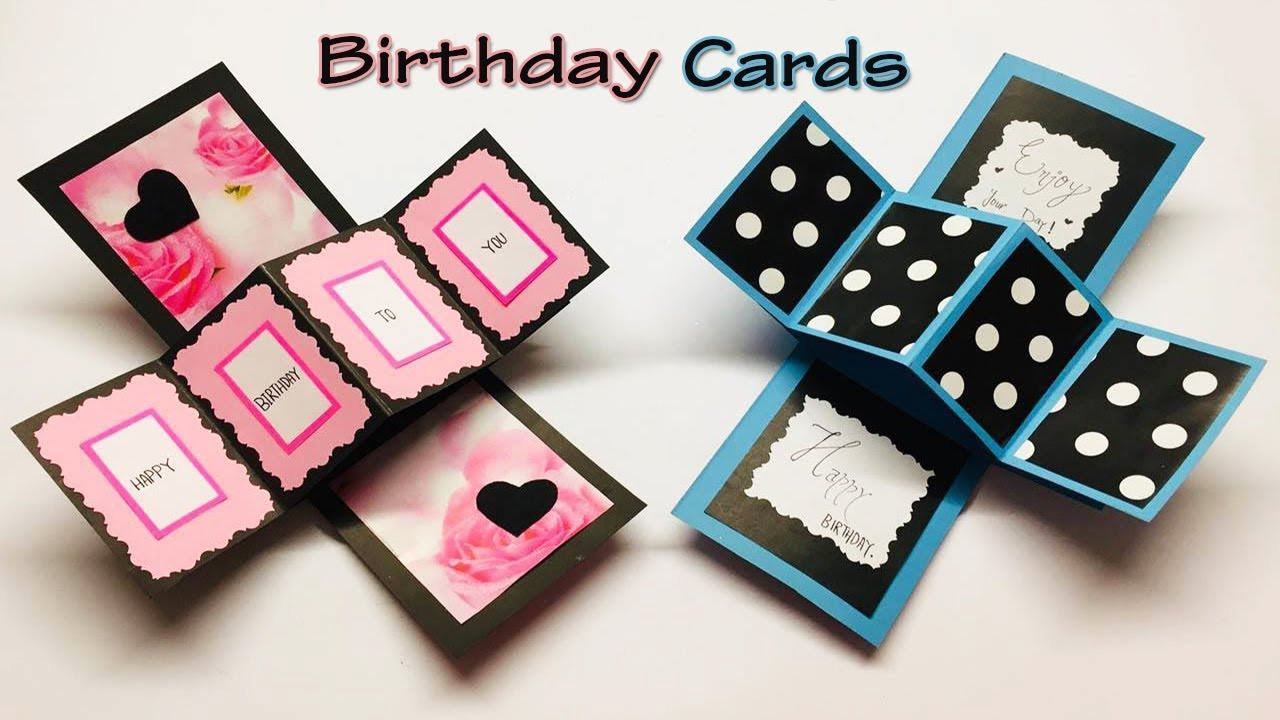 How To Make A Happy Birthday Card
 How to Make Beautiful Handmade Birthday Card