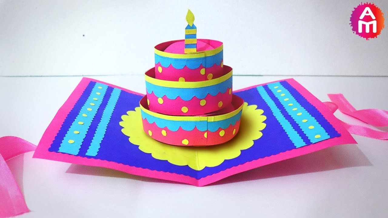 How To Make A Happy Birthday Card
 DIY Beautiful Handmade Happy Birthday Card