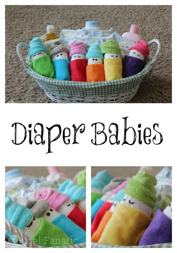 How To Make Baby Shower Gifts Out Of Diapers
 How To Make Diaper Babies Easy Baby Shower Gift Idea