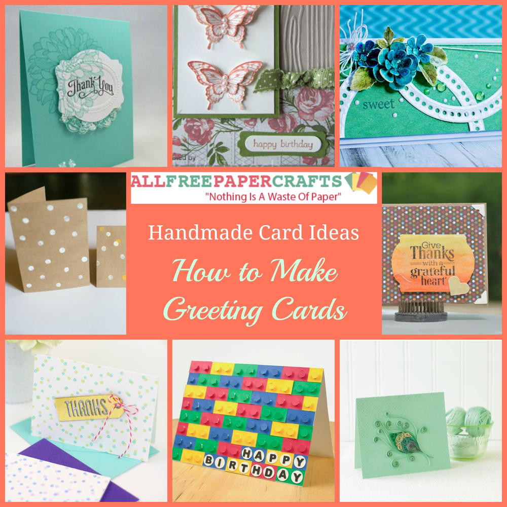 How To Make Birthday Cards
 35 Handmade Card Ideas How to Make Greeting Cards