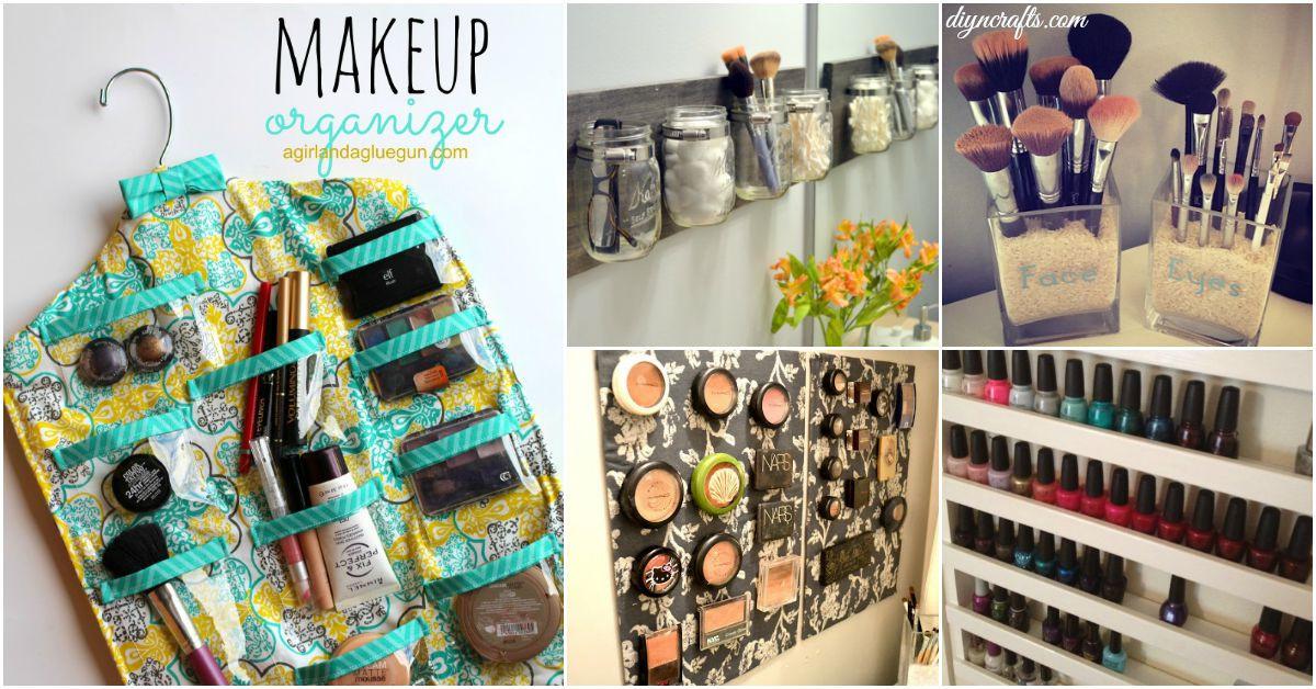 How To Organize Makeup DIY
 21 DIY Makeup Organizing Solutions that’ll Change Your