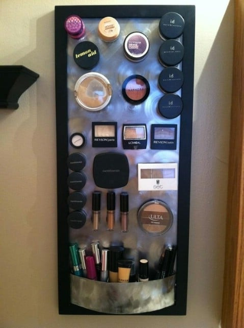 How To Organize Makeup DIY
 Top 58 Most Creative Home Organizing Ideas and DIY