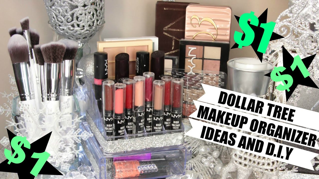 How To Organize Makeup DIY
 $1 Makeup Organizers Dollar Tree Ideas and D I Y