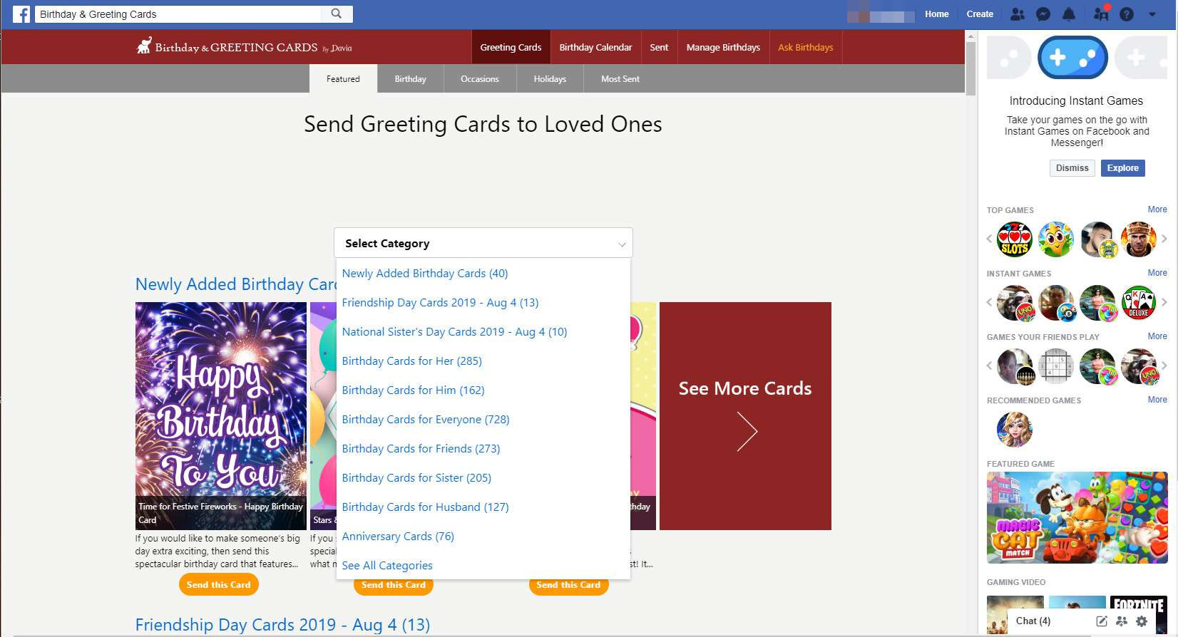 How To Send Birthday Card On Facebook
 How to Send Birthday Cards on