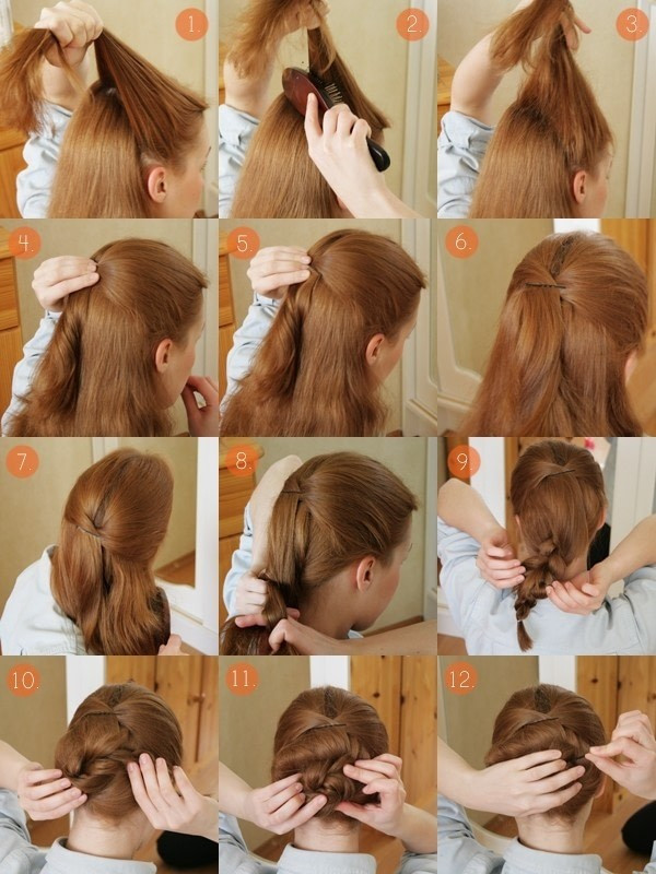 How To Updo Hairstyles
 Messy Dressy Up Do · How To Style An Updo Hairstyle