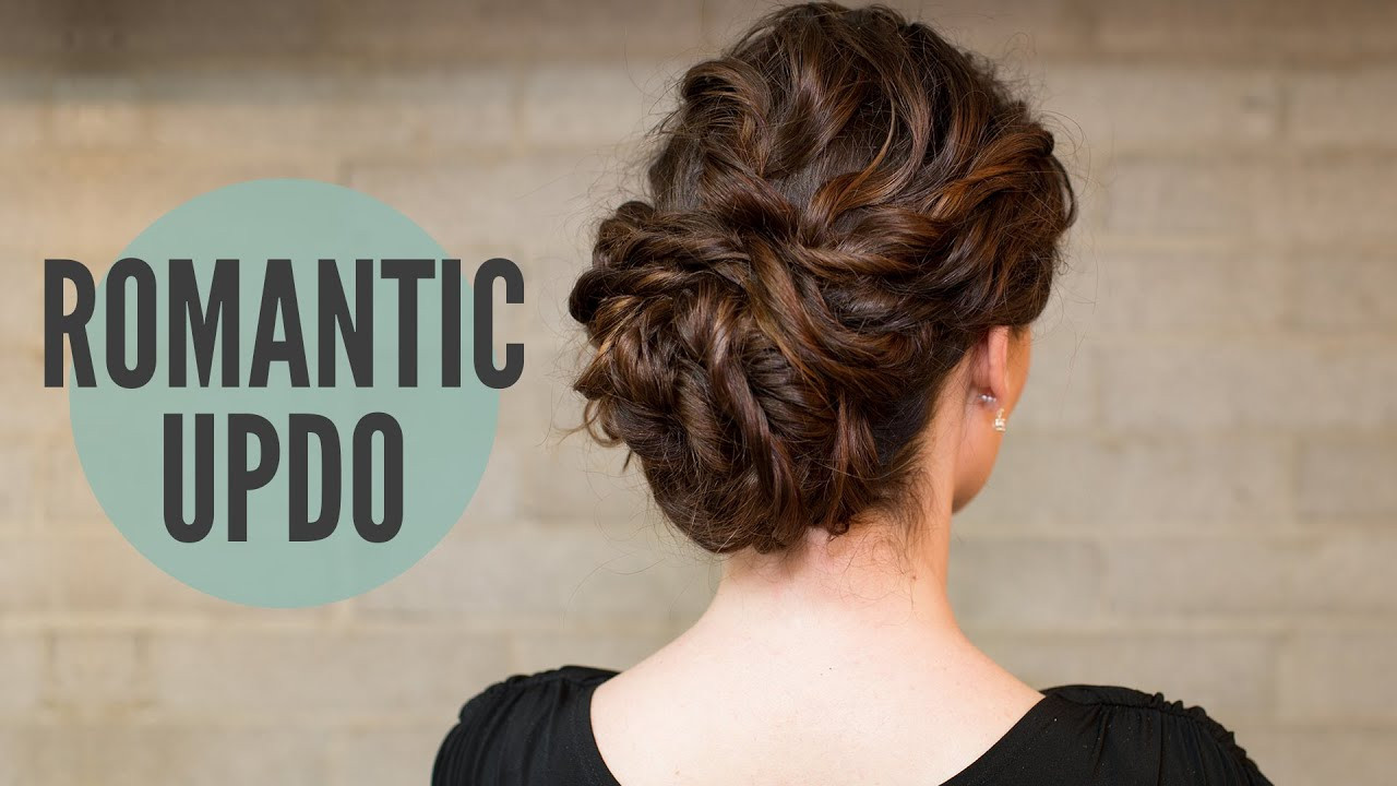 How To Updo Hairstyles
 How To Curly Romantic Updo